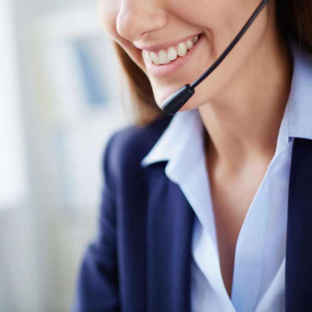 Pessoa no telemarketing
