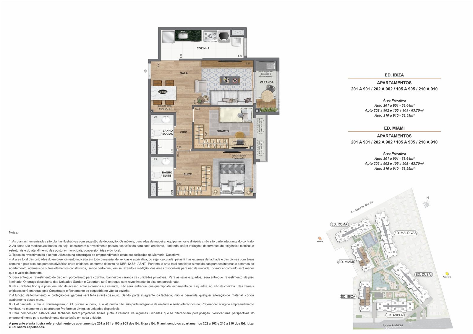We Barra by Living - Planta 1