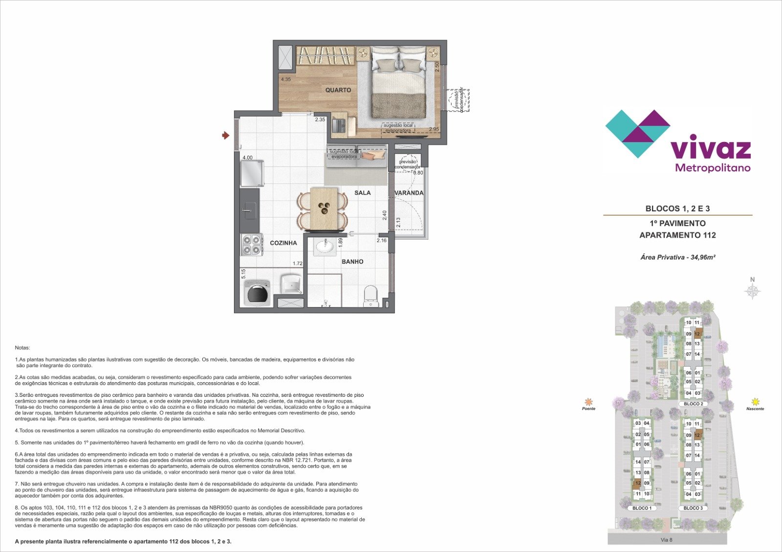 Vivaz Metropolitano - Planta 3