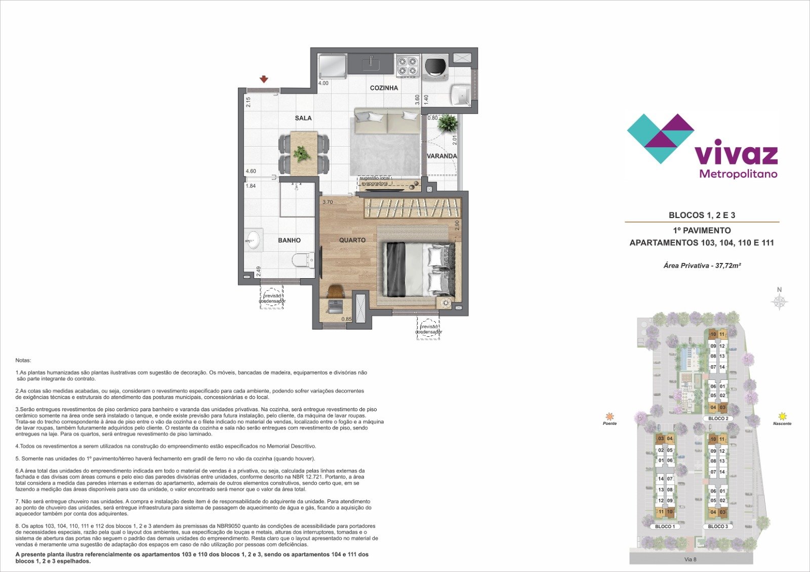 Vivaz Metropolitano - Planta 1