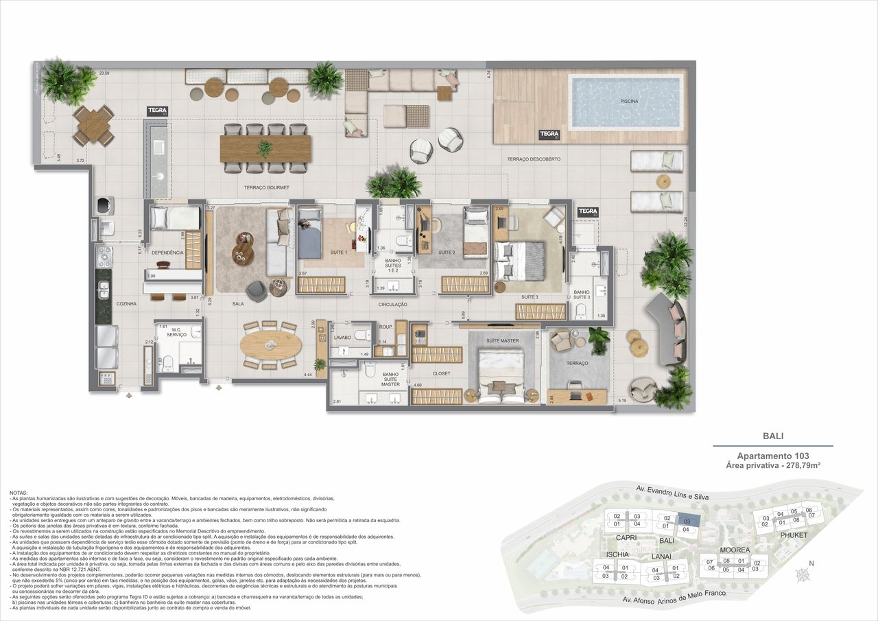 Gaea Home Resort - Planta 1