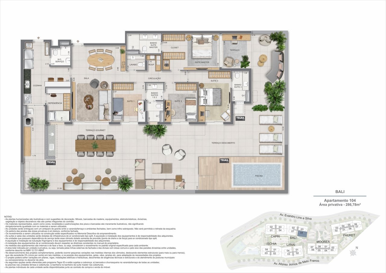 Gaea Home Resort - Planta 3