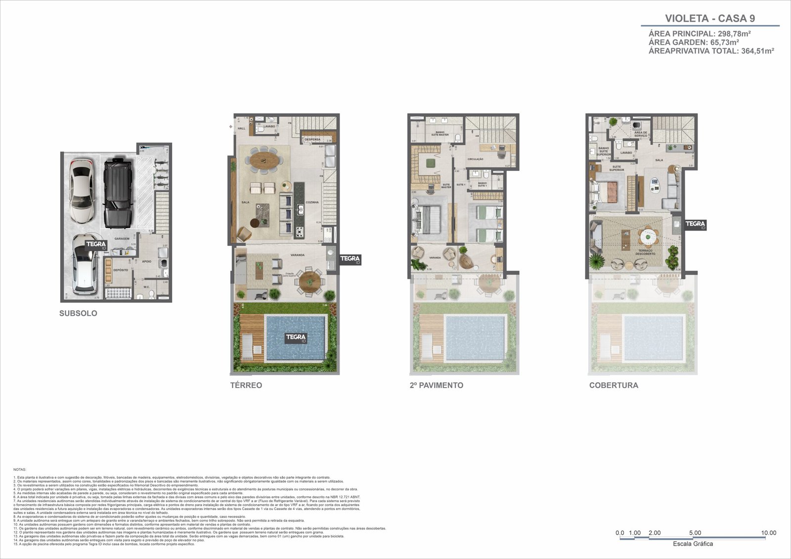 Claris Casa & Clube - Planta 3