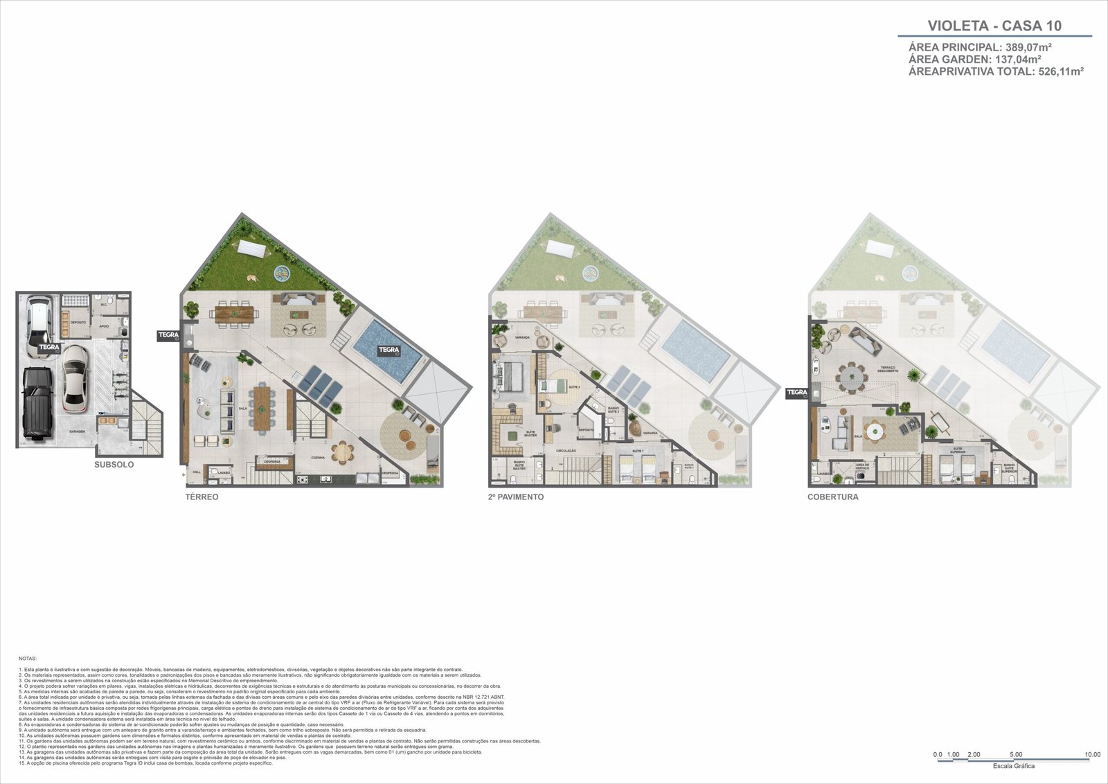 Claris Casa & Clube - Planta 2