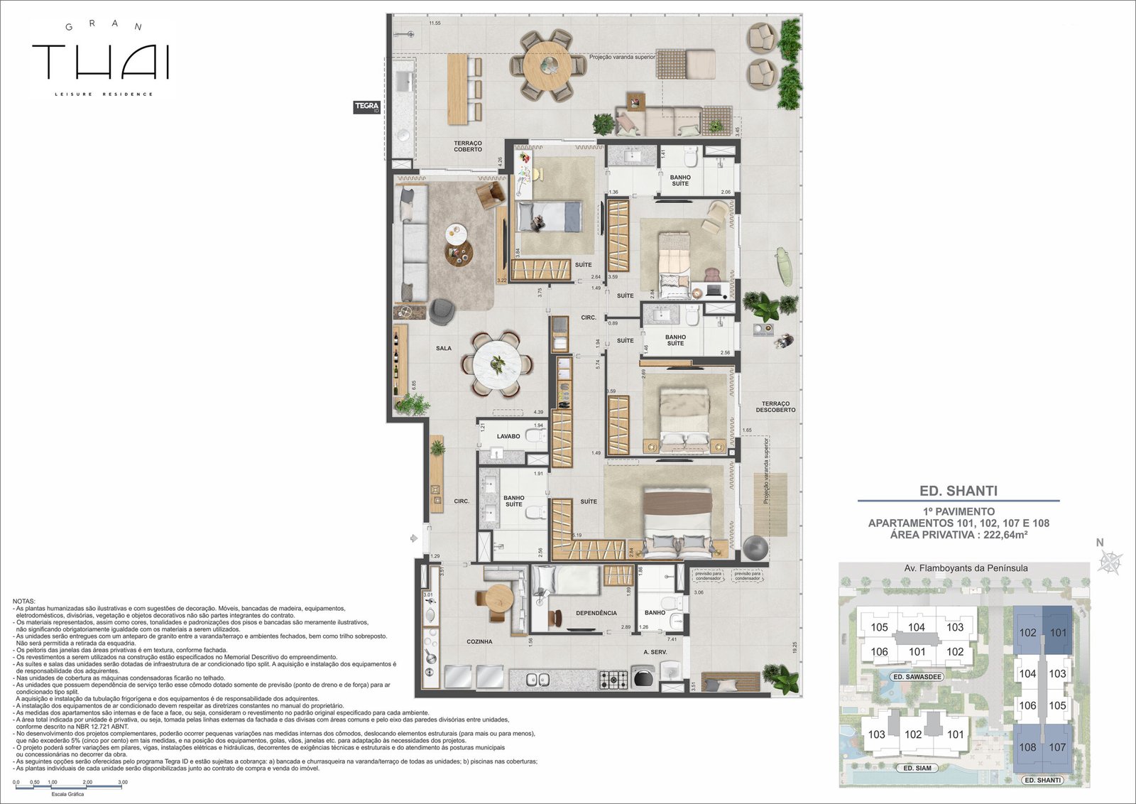 Gran Thai Leisure Residence - Planta 3
